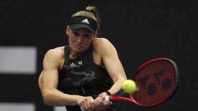 Tennis-Rybakina still on track for WTA Finals with win over Pliskova