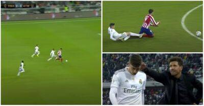 Fede Valverde: Real Madrid star's crazy cynical foul on Alvaro Morata remembered