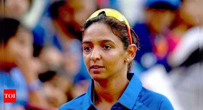 Asia Cup - Harmanpreet Kaur withdraws from WBBL due to back injury - timesofindia.indiatimes.com - Britain - India