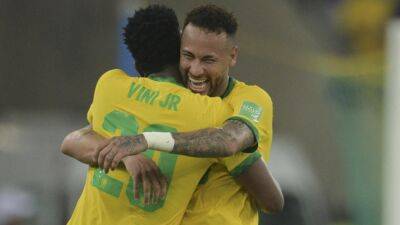 Neymar says Brazil and Real Madrid forward Vinicius Junior should have been 'top three' in Ballon d'Or