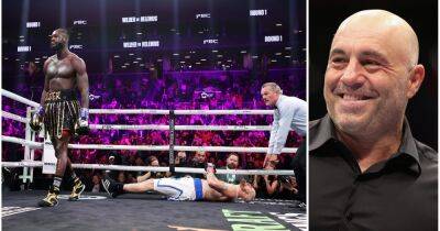 Joe Rogan: Deontay Wilder is the 'most impressive' KO artist in boxing history