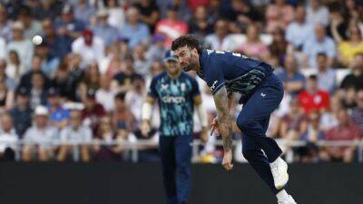 Cricket-England's Topley out of T20 World Cup with ankle injury