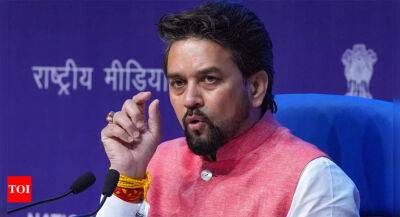 Anurag Thakur - Sports Ministry approves special grant for SAI training centres - timesofindia.indiatimes.com - India