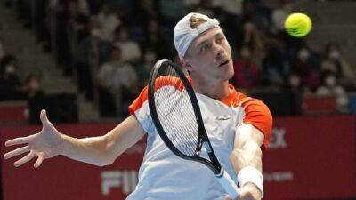 Shapovalov tops Bellier to advance to Stockholm Open quarterfinals