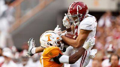 Alabama’s Nick Saban responds to video of wide receiver Jermaine Burton appearing to strike female Vols fan
