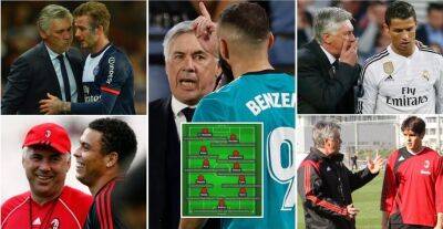 Ronaldo, Ronaldinho, Beckham: Mind-blowing squad of players Carlo Ancelotti has managed