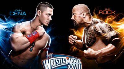 John Cena - The Rock v John Cena: WWE's biggest feud of the last two decades - givemesport.com