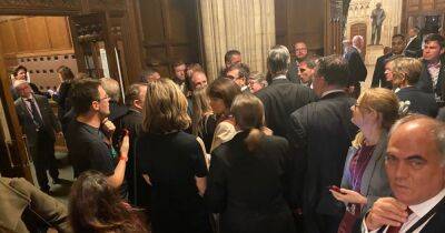 House of Commons descends into chaos as Liz Truss fights for survival