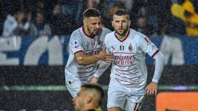 Simon Kjaer - Rafael Leao - Davide Calabria - Alexis Saelemaekers - Serie A result - AC Milan battle past Empoli after four late goals in wild finish with Rafael Leao on target - eurosport.com - Brazil