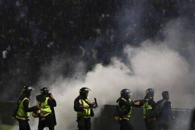 Zainudin Amali - Indonesia police say 129 people killed after stampede at soccer match - foxnews.com - Indonesia - Burma