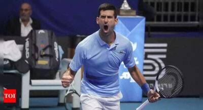 Novak Djokovic - Marin Cilic 252 (252) - 'Quite emotional' Novak Djokovic into fourth final of season in Tel Aviv - timesofindia.indiatimes.com - Russia - France - Croatia - Usa -  Tel Aviv