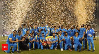 Sachin Tendulkar - Road Safety World Series: Naman Ojha's century guides Sachin Tendulkar-led India Legends to second straight title win - timesofindia.indiatimes.com - India - Sri Lanka