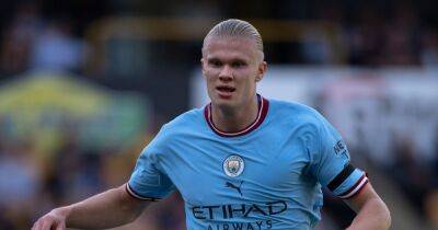 Erling Haaland can move closer to another goal record for Man City vs Manchester United