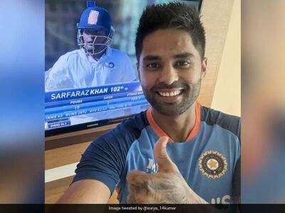 "So, So Proud Of You": Suryakumar Yadav Shares Pic After Batter's Century In Irani Cup