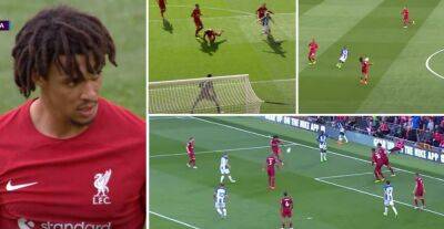 Trent Alexander-Arnold: Video of Liverpool star's performance vs Brighton