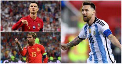Messi, Ronaldo, Ramos: The 7 players with 100 international wins