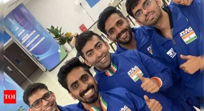 Indian men's team stuns world number 2 Germany in World TT Championships