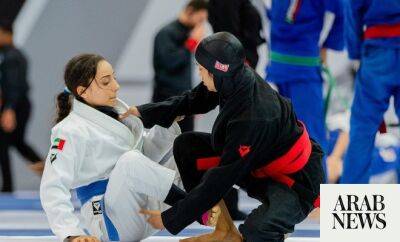UAE top medals table on day 1 of AJP Tour Asia Continental Pro in Abu Dhabi - arabnews.com - Brazil - Colombia - Egypt - Uae - Saudi Arabia - Bahrain -  Newcastle -  Sport