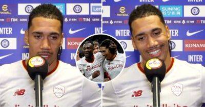 Chris Smalling: Roma defender gives interview in perfect Italian after scoring winner