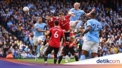 Kevin De-Bruyne - Bernardo Silva - David De-Gea - Phil Foden - Ilkay Gundogan - Babak I (I) - Babak I Man City Vs MU: The Citizens Unggul 4-0 - sport.detik.com - Manchester -  Man