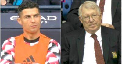 Man City 6-3 Man United: Cristiano Ronaldo and Sir Alex Ferguson’s faces said it all