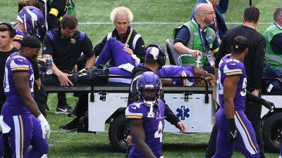 Minnesota Vikings rookie Lewis Cine carted off field after gruesome injury to left leg - espn.com - state Minnesota -  New Orleans