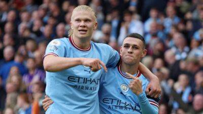 Michael Owen - Kevin De-Bruyne - 'Scary' Erling Haaland looks perfect player as Man City humiliate United in derby - thenationalnews.com - Britain - Manchester - Norway - county Owen - state Indiana -  Man