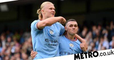 Anthony Martial - Jadon Sancho - Red Devils - Phil Foden - ‘Not bad’ – Erling Haaland and Phil Foden react to Manchester derby hat-tricks - metro.co.uk - Manchester - Norway -  Sancho