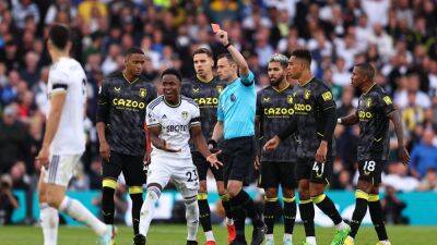 Aston Villa - Philippe Coutinho - Ollie Watkins - Leeds United - Emiliano Buendia - Rodrigo Moreno - Luis Sinisterra - Aston Villa fail to break down 10-man Leeds - rte.ie - Spain - Colombia