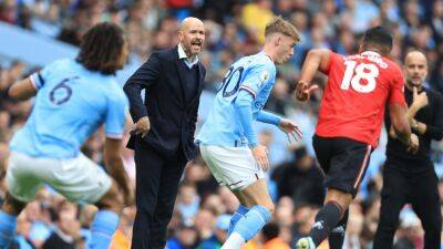 Erik ten Hag: United lacked bravery and belief in 'hammering' by Manchester City