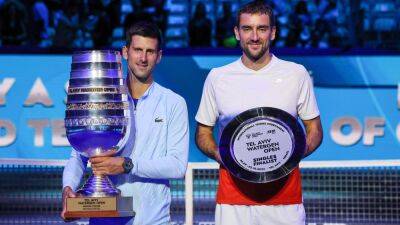 Novak Djokovic comfortably beats Marin Cilic to claim first title since Wimbledon at Tel Aviv Open