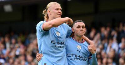 Erling Haaland's reacts to first Manchester derby as Phil Foden breaks Lionel Messi record