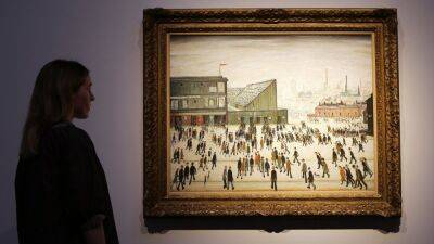 Lowry's 'Going to the Match' sells for £7.8 million - rte.ie