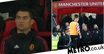 Cristiano Ronaldo snubbed Manchester United celebrations in dressing room after Spurs win