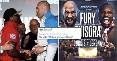 Tyson Fury vs Derek Chisora 3: Specsavers are even mugging off the fight