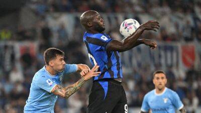 Soccer-Inter without Lukaku for Fiorentina, Inzaghi says
