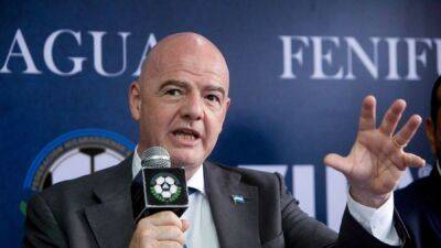 Gianni Infantino - Soccer-Infantino: Clearing house will bring transparency to transfer market - channelnewsasia.com