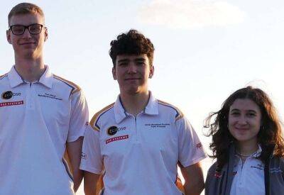 School teams from the Queen Elizabeth's Grammar School, Faversham, and Canterbury-based Simon Langton Grammar School for Boys earn places at F1 in Schools STEM Challenge finals