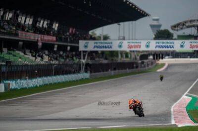 MotoGP Sepang: Saturday practice times and qualifying results