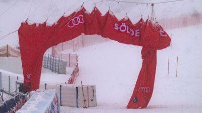 Bad weather cancels women's World Cup alpine skiing season opener