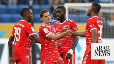 Bayern one point from top spot after Hoffenheim win