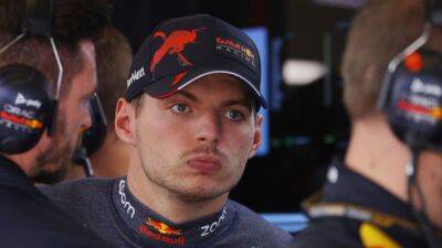 Motor racing-Verstappen fastest in final US Grand Prix practice