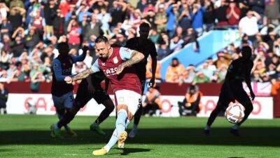 Soccer-Ings nets brace as rampant Aston Villa rout Brentford 4-0