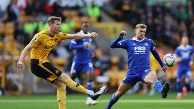 Soccer-'It's a shambles', says Collins after Wolves lose 4-0 to Leicester