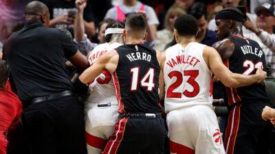 Heat's Martin, Jovic handed one-game suspensions; Raptors' Koloko fined