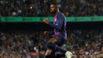 Barca winger Dembele can achieve 'great things', says Xavi