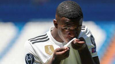 Soccer-Racists should be banned from stadiums, Vinicius Jr says
