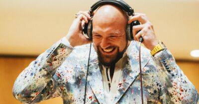 Tyson Fury to release debut single in aid of men’s mental health charity