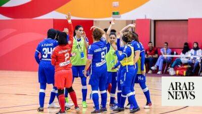 Al-Hilal post big win in women’s futsal opener at Saudi Games 2022
