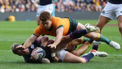 Rugby-Australia's Kellaway says players must 'front up' against Scotland